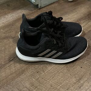 Adidas Black and White Sneakers